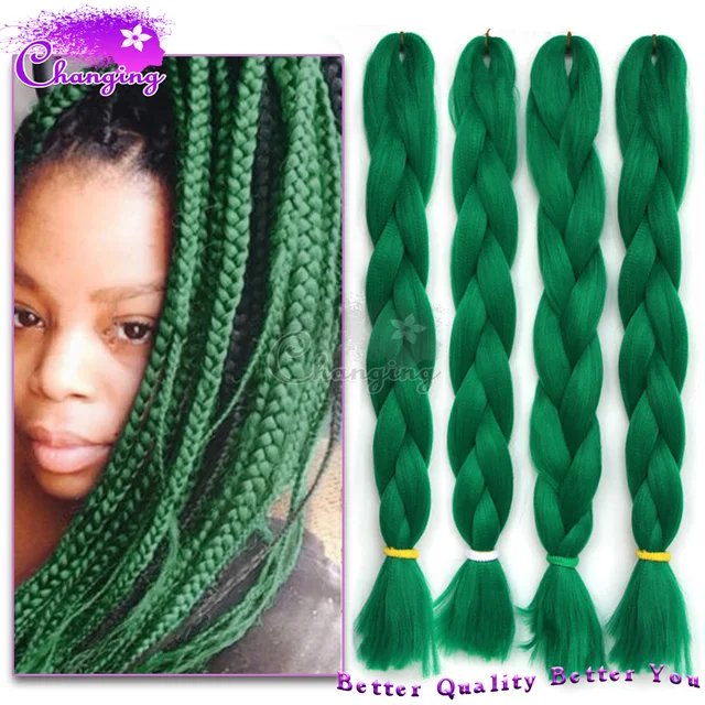 green braided slides
