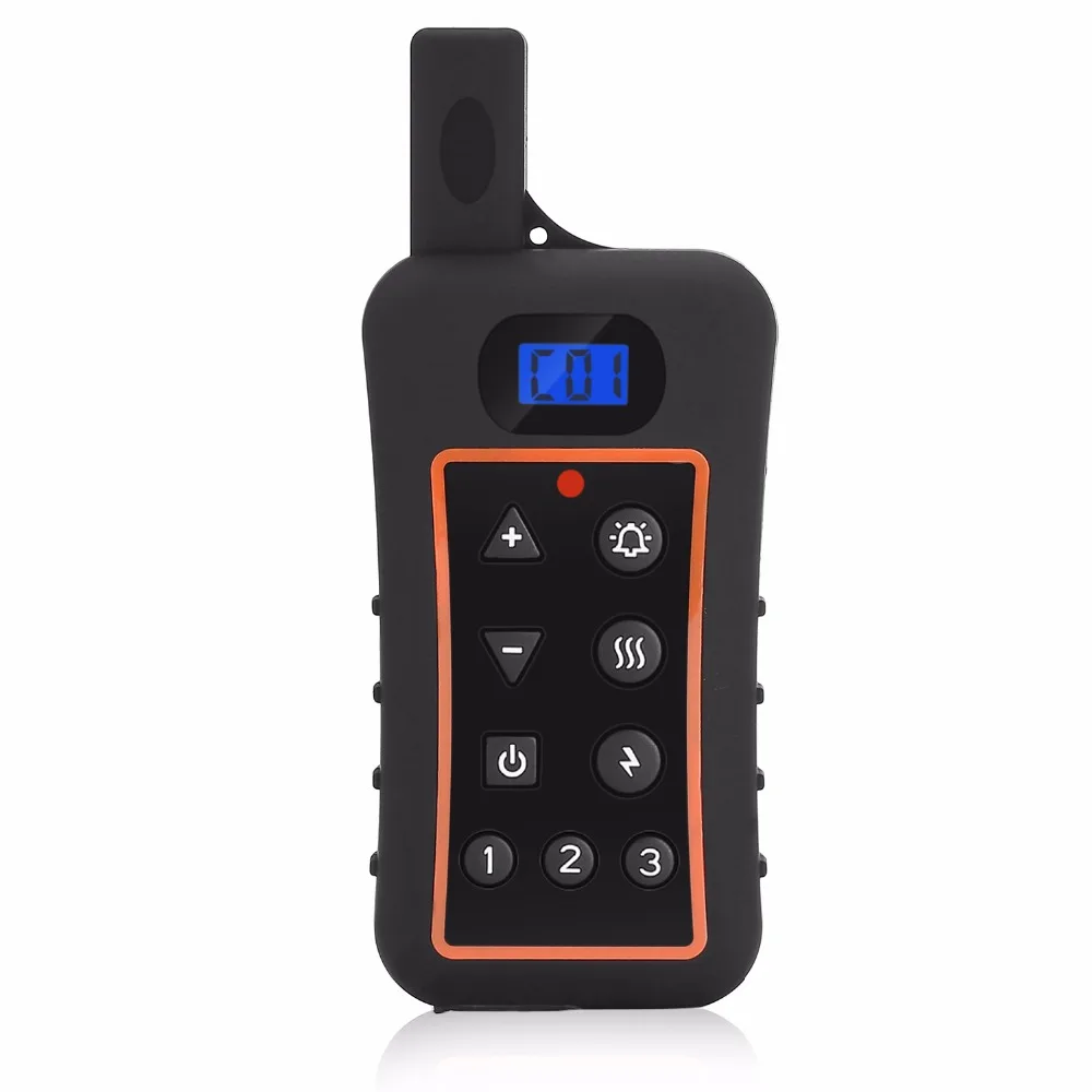 Dog Training Collar Waterproof &amp Rechargeable 1200 meters Range Remote Shock |