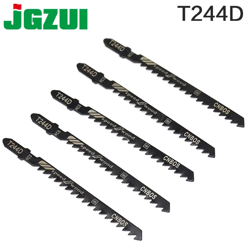 5pcs Jig Saw Blades Steel Jig Hacksaw Saw Blade Set Cutting Tool for