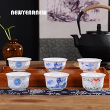 NEWYEARNEW 1 шт. 50 мл чайный набор кунг-фу керамический Tureen высококачественный чай чашка чайный набор бизнес подарок посуда набор для чая