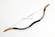 Longbowmaker Handmade Kids Bow Snakeskin Archery Hungarian Style Practice Longbow For Beginner 10-25LBS PCS