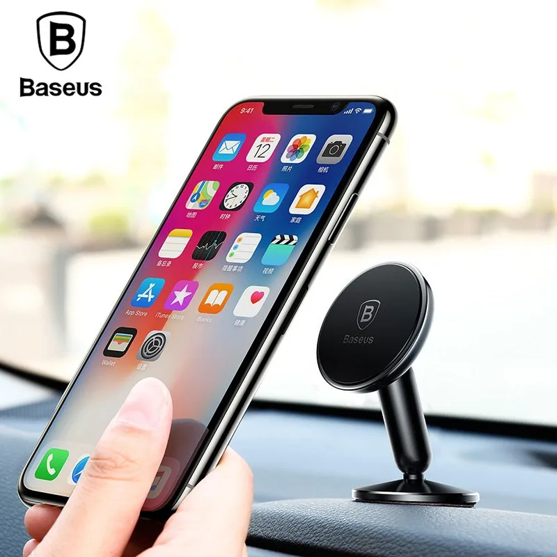 Baseus Универсальный магнитный автомобильный держатель для телефона стенд в