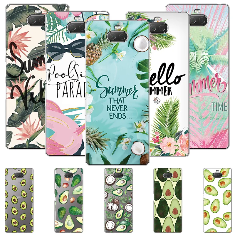 

Summer Case For Sony Xperia L1 L2 X XA XA1 XA2 Plus Ultra XZ XZ1 XZ3 XZ2 Z5 Compact E5 Soft TPU Fundas For Sony Xperia 10 Covers