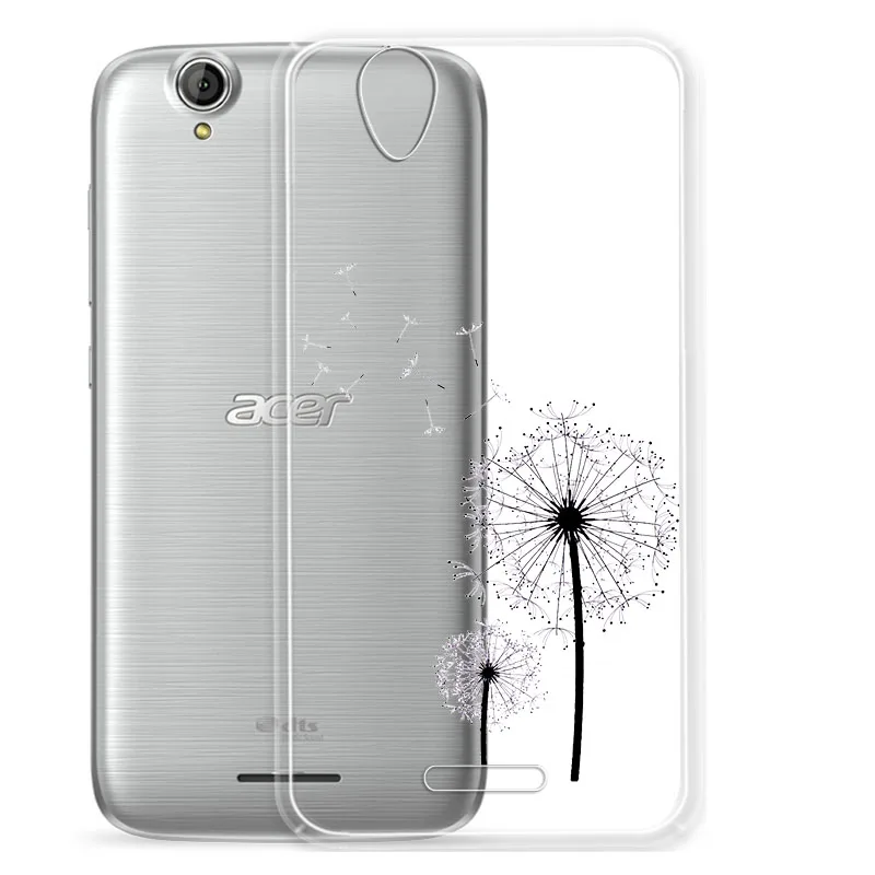 

I am alone Cases For Acer Liquid Z630 Cellphone Solf TPU Colorful Back Fashion Covers For Acer Liquid Z630 5.5 inch