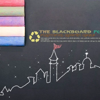 

Practical Wallpaper DIY Blackboard Waterproof Chalkboard Wall Paper Decal Removable Sticker Chalk Board 60 * 200cm