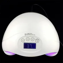 48 Вт УФ-лампа для геля светодиодный светильник для ногтей высокомощный кабин для ногтей УФ для всех гель-лаков Сушилка для ногтей сенсор Солнечный светодиодный лак для маникюра Инструменты