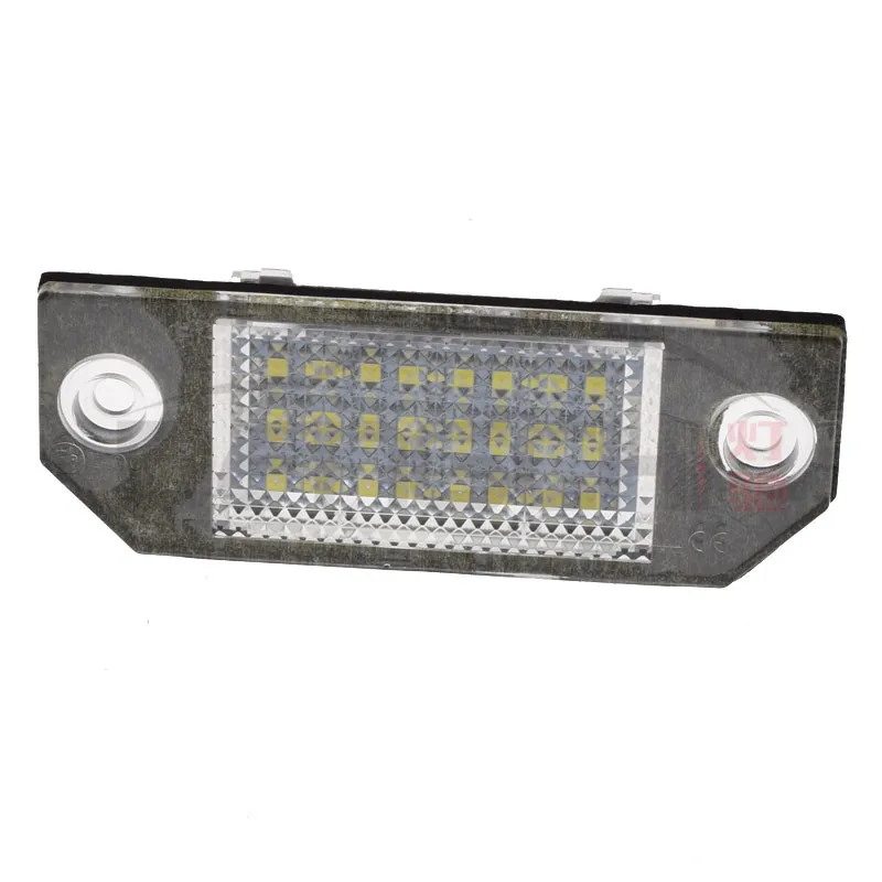 2 шт. Voiture светодиодный светильник Nombre de Plays D'immatriculation Lampe 6 Вт 12 в 24 белый fit pour Ford