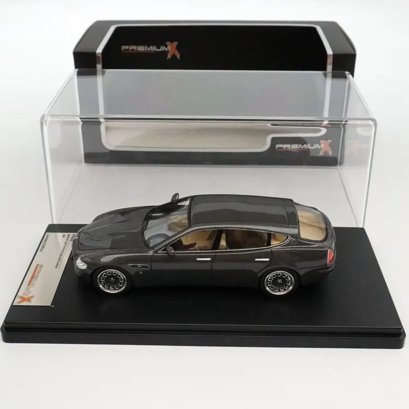 Премиум X 1/43 для Mas ~ рати Quattroporte bellладжо Fastback 2008 темно серый PR0468R полимерная модель