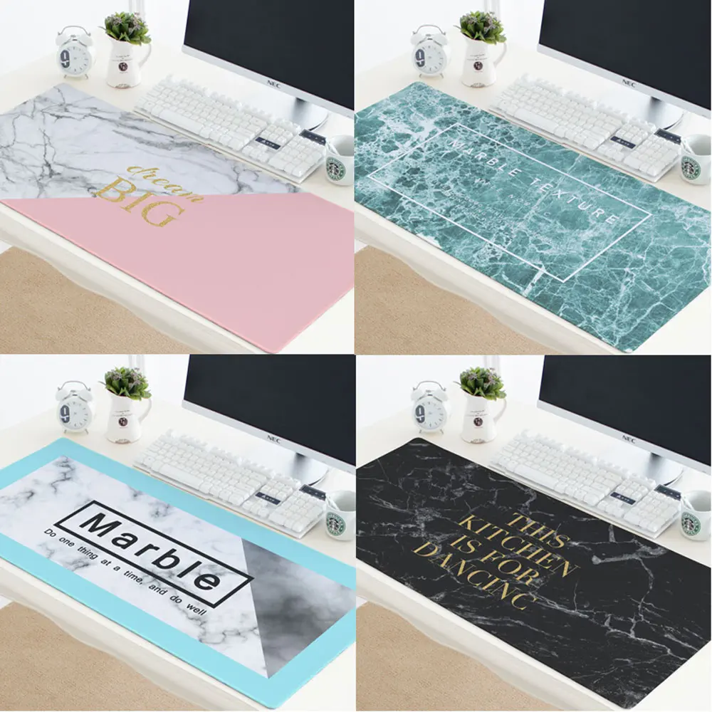 

Pbpad store large size mouse pad waterproof lock edge computer table mousepad Northern Europe style office gaming mats