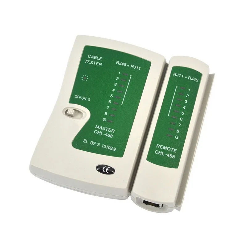 Urijk RJ45 RJ11 RJ12 Cat6 LAN Кабельный тестер Ручной сетевой телефонная проводка детектор