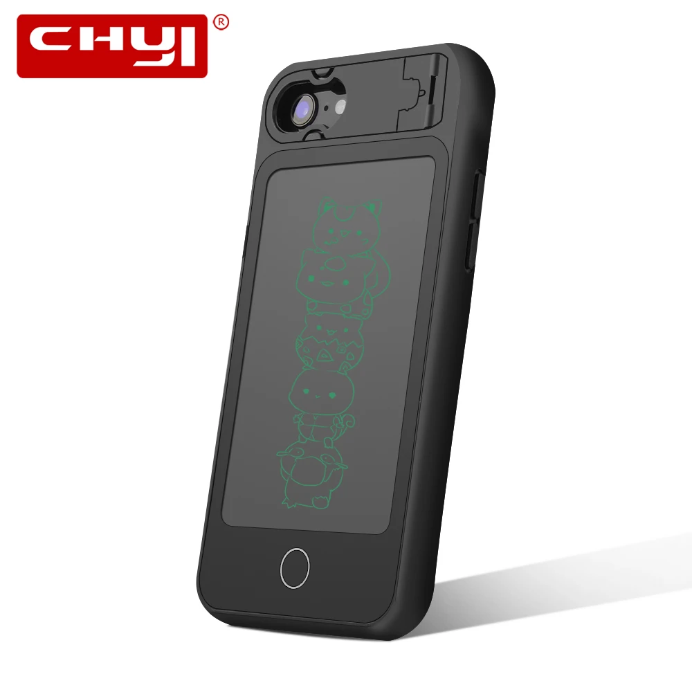 

4.7 inch Mini LCD Drawing Tablet Handwriting Pads Digital Writing Board Cover Soft Case for iPhone 6 6s 7 8 Mobile Shell