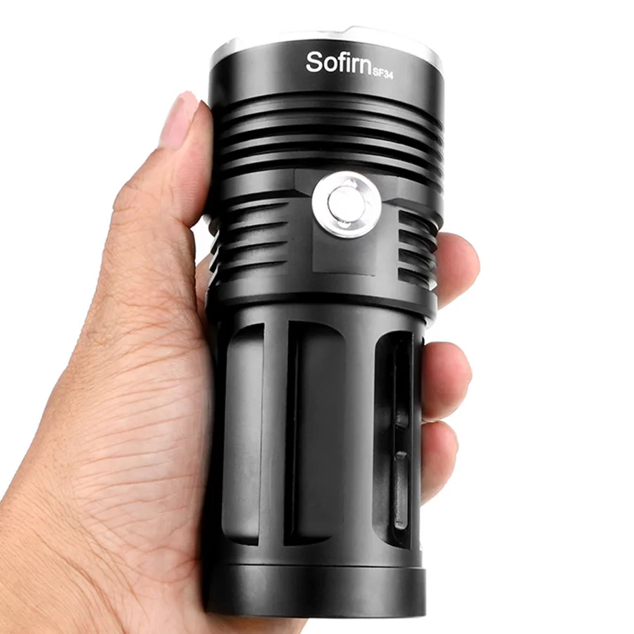 Sofirn SF34 14 * XML мощный светодиодный фонарик 2000LM Cree фонарь 18650 тактический 5 режимов