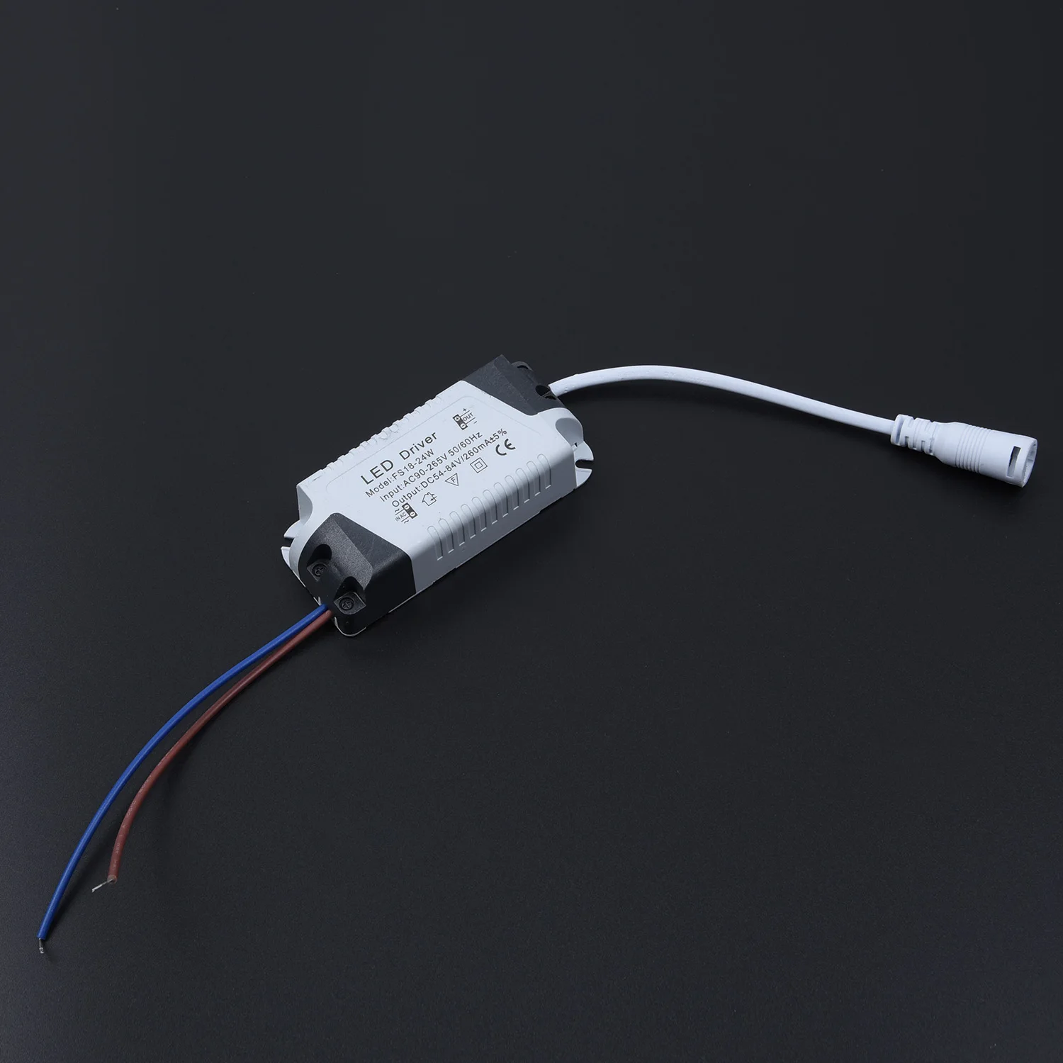 AC90~ 265V 3~ 24W Светодиодный драйвер Питание адаптер трансформатор для Светодиодный свет - Цвет: 18 24W