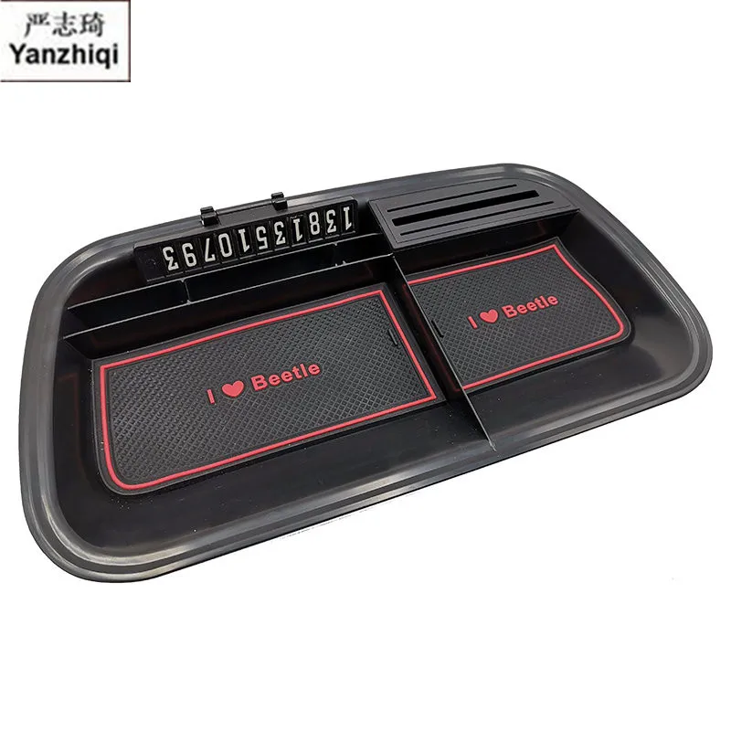 

For Vw beetle dashboard storage box central console storage box new beetle modified interior accessories