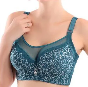 

Thin plus size bra cup adjustable push up side gathering Women Sexy Push Up Bra Front Closure Self-Adhesive Silicone Seamless