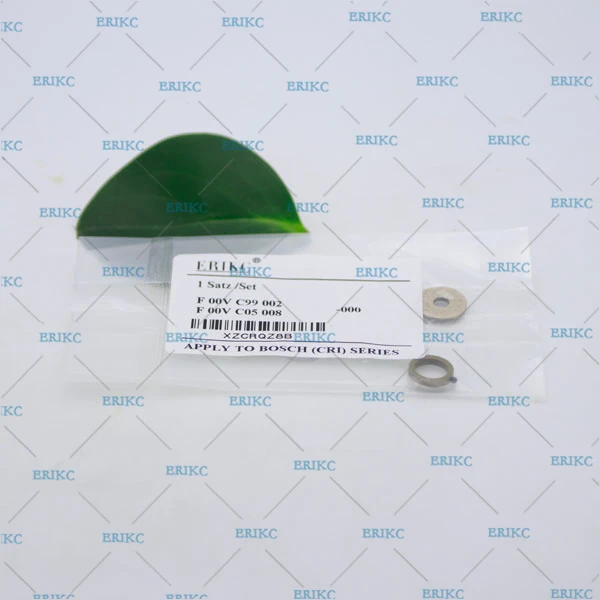 ERIKC F00VC99002 1.34mm Ceramic Ball F00VC05008 Common Rail Injector Gasket Seal Repair Kits for 0445120# Series  (9)