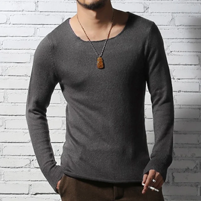 Aliexpress.com : Buy mens sweaters Wool Pullover Loose Knitted Sweater ...