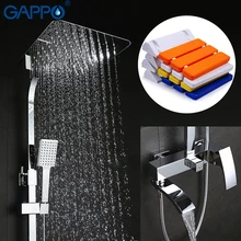 GAPPO краны душа ванной смеситель ванна краны Настенные Душ мест ванны скамья сантехники люкс