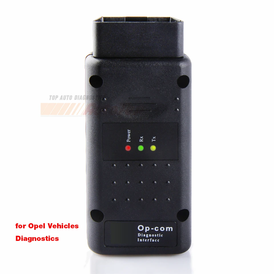 DJSona OP COM For Opel V1.70 OBD2 OP-COM Car Diagnostic Scanner Real PIC18f458 OPCOM For Opel Car Diagnostic Tool Flash Fir