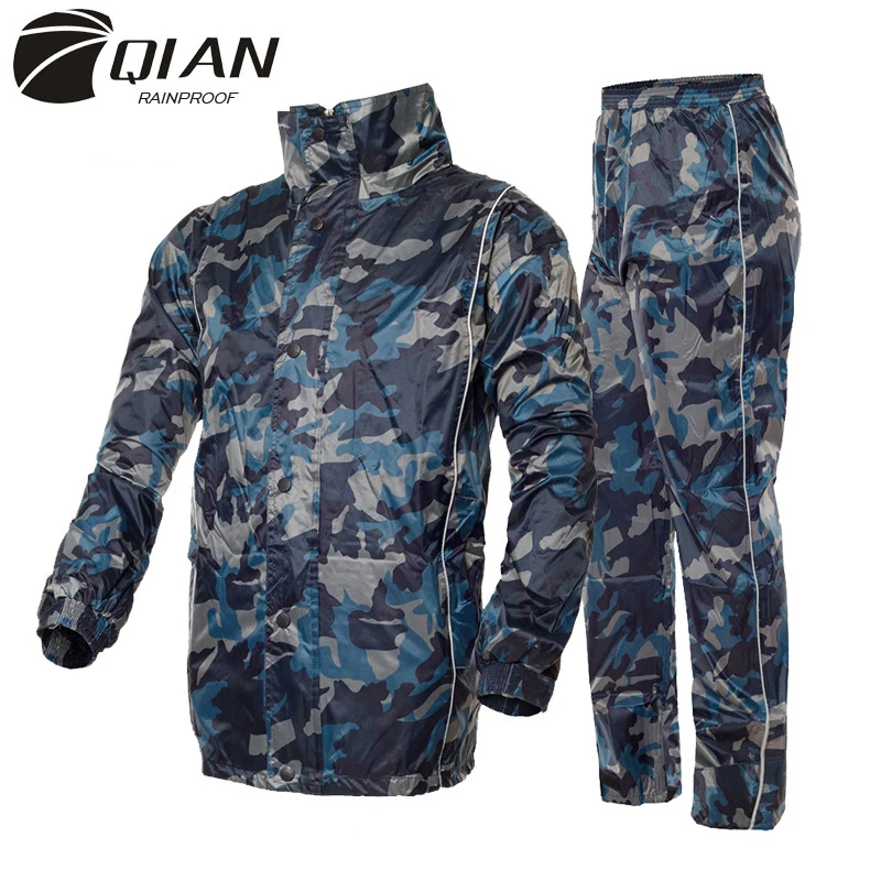

New men motorcycle jacket riding raincoat rain suit & pants women the trekking climbing scooter bicycle raincoat clothing