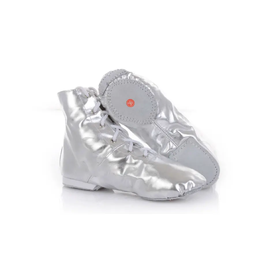 Msmax P106 детская одежда для девочек и мальчиков из искусственной кожи джазовые сапоги, на шнуровке, для выступлений, беллетная Танцы детская танцевальная обувь джаз футбольные бутсы обувь