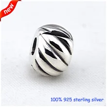 Подходит Pandora Браслеты абстрактные зажимы серебряные бусины 925 пробы серебро талисманы DIY ювелирные изделия оптом 09CL005