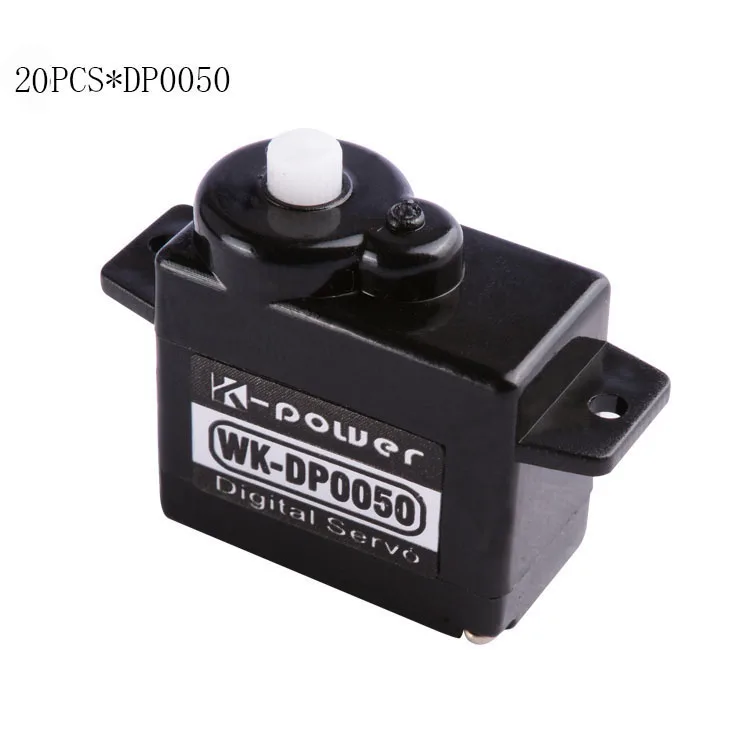 20 шт K-power DP0050 цифровой 6g микро сервопривод пластиковый сервопривод для RC робот игрушка