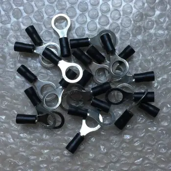

50PCS Circular insulation terminal end RV3.5-10 cold-press terminal blocks 2.5-4mm2