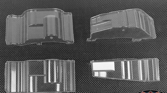 CChand Clear Inner Fender подходит для Gelande II FJ40 Truck kit w/Cruiser Outdoor Body RC4WD 1/10 Масштаб RC