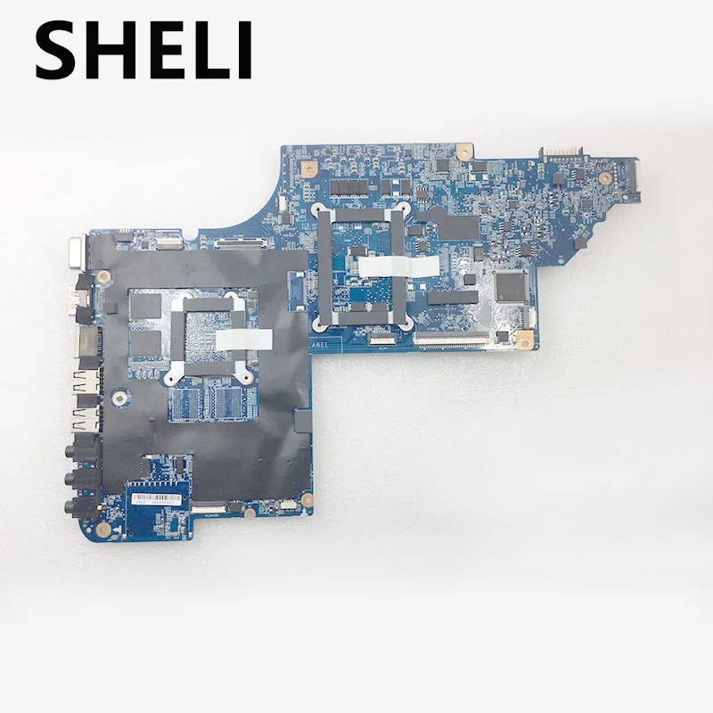 665986-001 DV7 DV7T DV7-6000 DV7T-6B00 DV7T-6C00 HM65 mainboard board 6490/1G For HP DV7-6000 Lapto