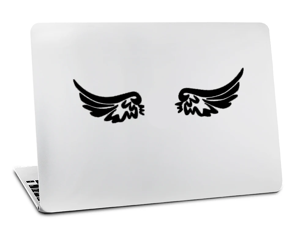 Крылья угол для логотипа для Apple Наклейка для Macbook Skin Air 11 13 Pro 13 15 retina компьютер ноутбук виниловая Adesivo наклейка - Цвет: M5008
