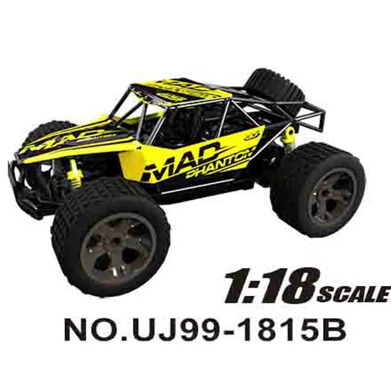 1:18 Racing RC Car RTR Remote Control Vehicles 20km/h High Speed Off-road Buggy Truck PVC Shell for Kids