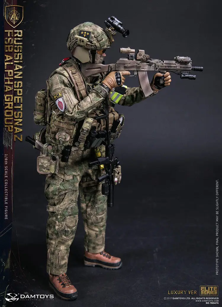 DAMTOYS плотина русский Spetsnaz Fsb Alpha Group роскошный Ver 78047 фигурка Коллекционная модель игрушки