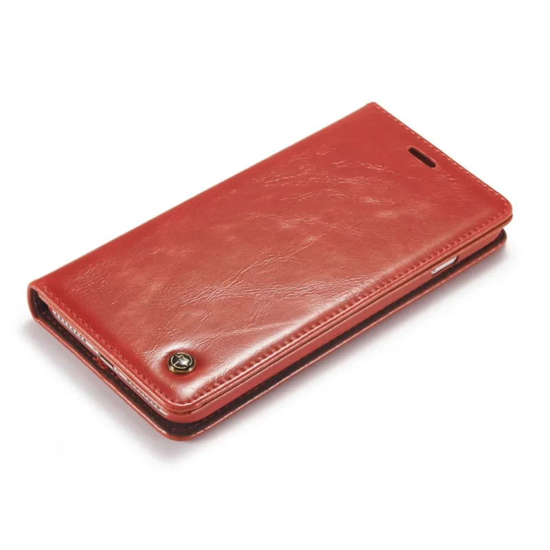 HotOriginal CaseMe003 For iPhone 7 7 Plus Case Retro Crazy Horse Book Style Leather Case With Stand For iPhone 6 6S Plus SE 5S (4)