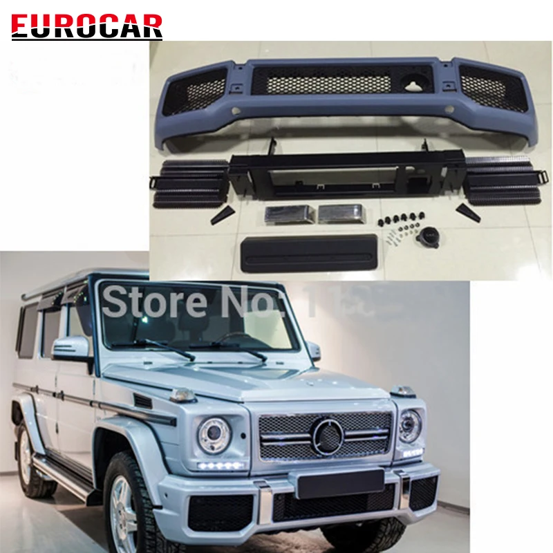 

High Quality MB G-Class G65 W463 Front Bumper for G65 G500 front bumper body kits