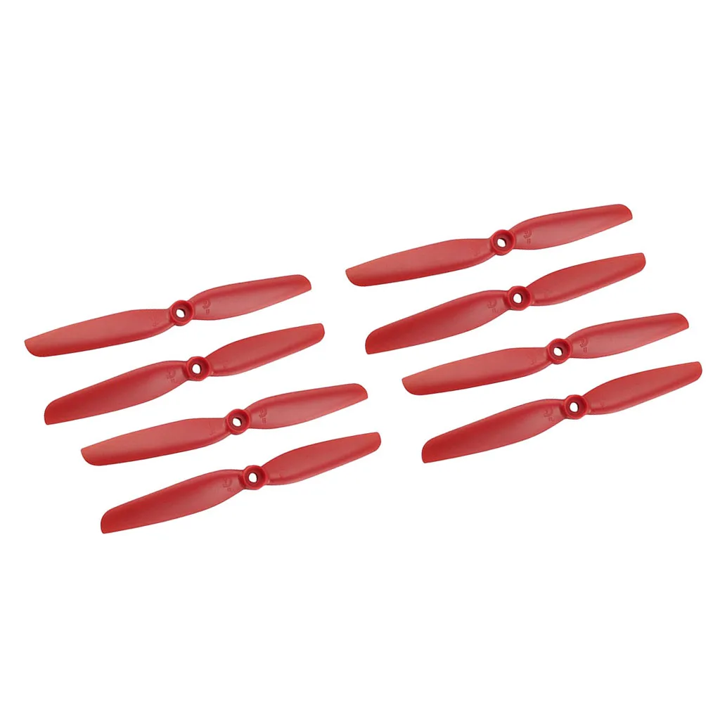 8 Propellers for MJX B6 B6F B6FD B8 Bugs 6 B5W F20 Bugs 5W RC Quadcopter Red