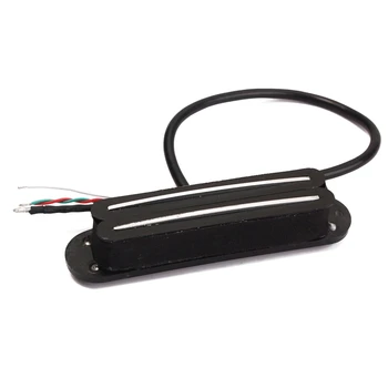 

Electric Guitar Small Dual-Track Cut Single Pick-Up In Black