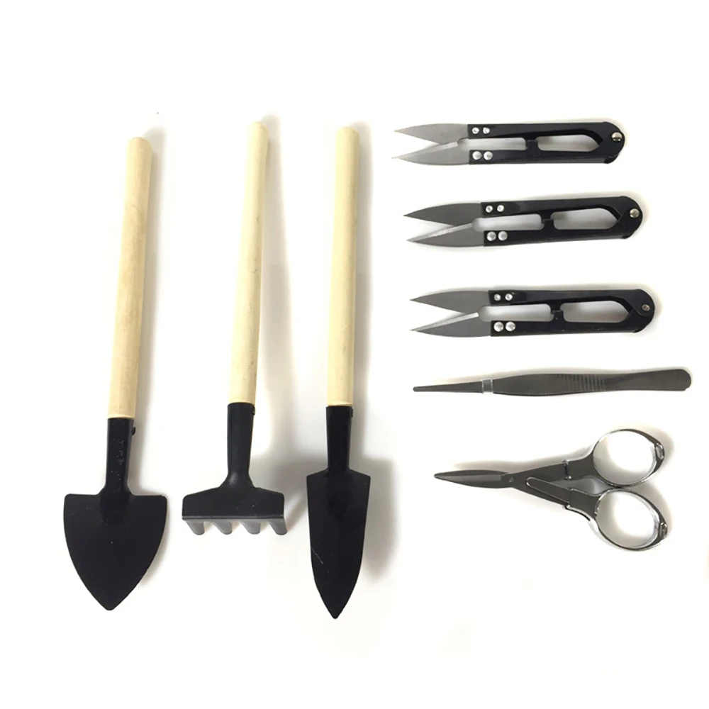 8pcs Mini Succulent Potting Tools With T shaped Floral Labels Flower