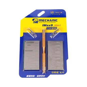 

MECHANIC 20 In 1 Multifunctional Mobile Phone Chip Motherboard Removal Repair Tool CPU Demolition Glue Shovel Knife Hand Tools
