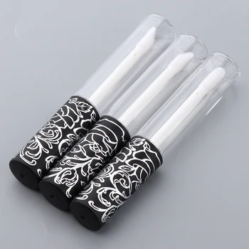 

Reusable and Refillable 3x Empty Lip Gloss Containers Tube & Lid For Lipstick Samples