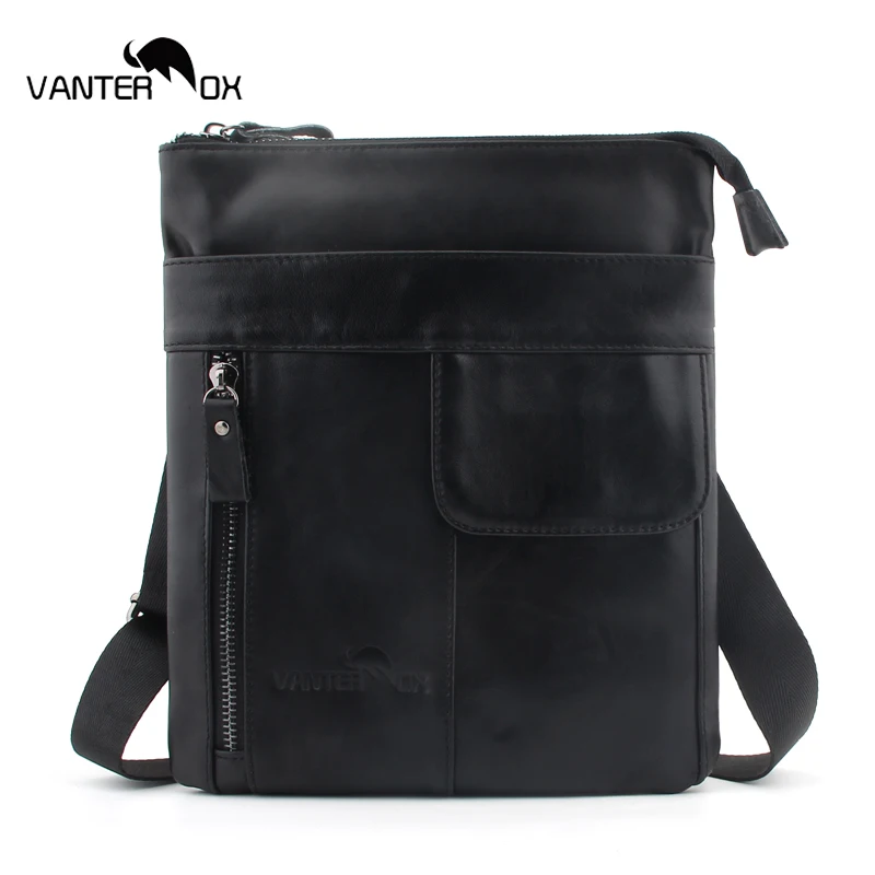 

VANTER OX Shoulder Bags Envelope Business Casual Men Messenger Bags Male Leather Shoulder Bag 902-1 Size 25*21*2cm