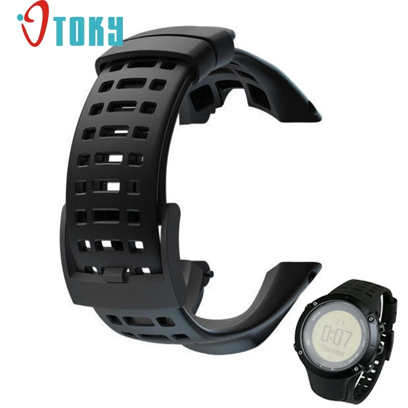 

Band Strap Luxury Rubber Watch Replacement Band Strap For Suunto Ambit 3 Peak / Ambit 2 Drop Shipping G300###