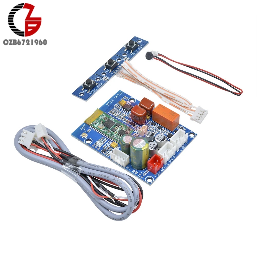 Шумоподавление CSR8645 беспроводной Bluetooth 4,0 аудио приемник плата HFP A2DP AVRCP APT-X Быстрая зарядка для DIY звуковая коробка