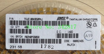 

TAJE106K050RNJ CAP TANT 10UF 50V 10% 2917 Tantalum Capacitors Size E 10pcs