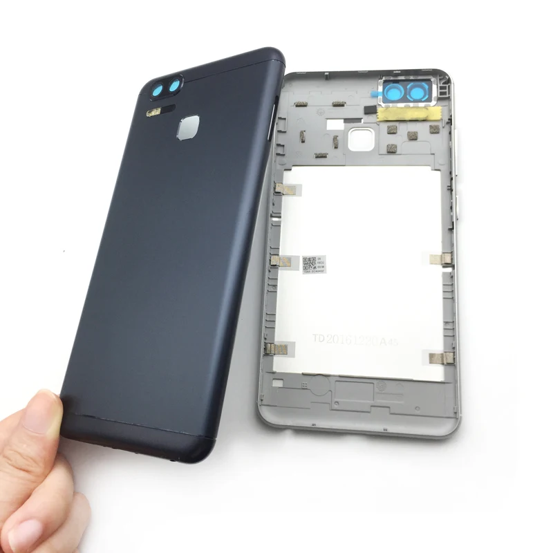 

New For ASUS Zenfone 3 ZOOM ZE553KL Battery Back Cover Housing case Door Rear Cover + side Button Camera glass