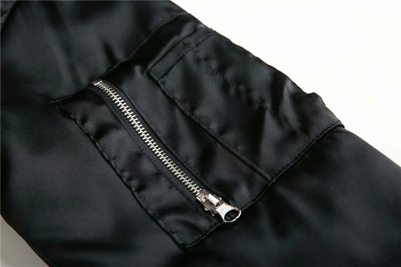 BONGOR LUSS Women Winter Pockets Thick Jacket Casual Streetwear Jacket Portable Windproof Coats Women Outerwear Lady Parka Coat (42)