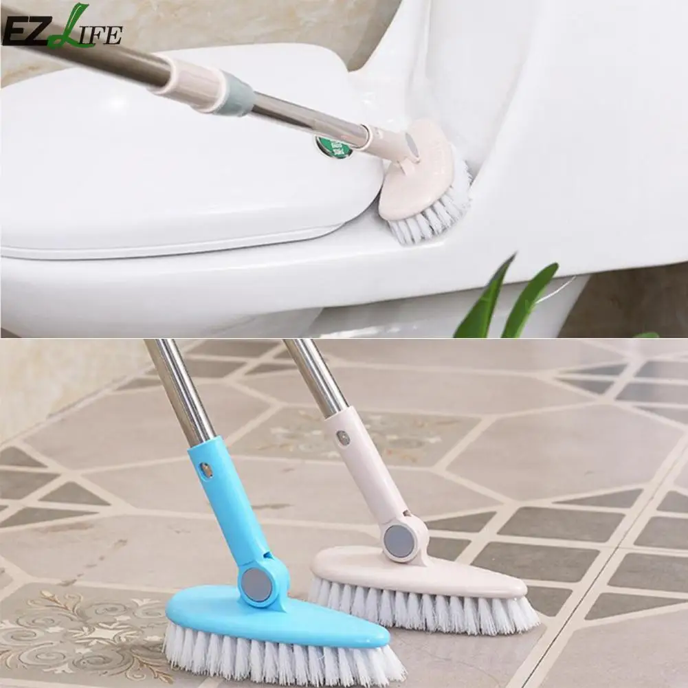 EZLIFE 90cm Household Floor Cleaning Brush With Stainless Steel Toilet