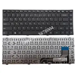 Новая клавиатура США для LENOVO ideapad 100-14 100-14IBY США Клавиатура ноутбука черный