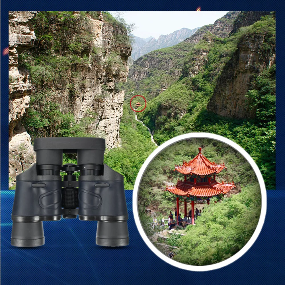 

Binoculars Telescope 60x60 HD Night Vision 3000M Portable For Outdoor Travel Hunting ALS88
