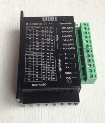 Драйвер шагового двигателя cintroller TB6600 4A DC9 40VDC 32 разделение для 42 nema17 двухфазного